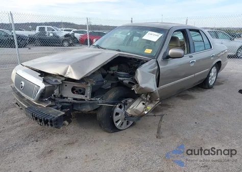 2003 Mercury Grand Marquis Ls from USA, damaged, VIN 2MEFM75W23X622320